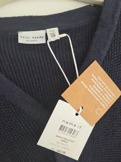 7-8years, With Tags Name It Navy Cardigan
