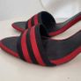 ZARA Black and Red Strap Heels Sz 40 (Fit 6.5 - 7UK) Image 2