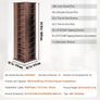 Media Storage Cabinet, Rotating Media Tower, Holds up to 1040 CDs, Protects & Organizes Music, Movie, Video Games or Memorabilia Image 3