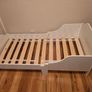 White wooden toddler bed Image 2