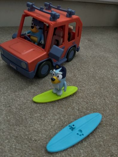 Bluey toy car