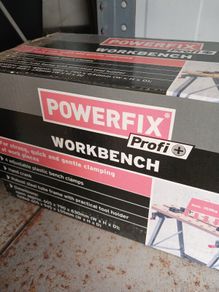 Lidl Power fix work bench still in the box.