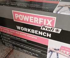 Lidl Power fix work bench still in the box.
