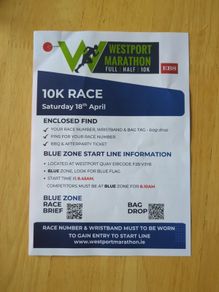 Westport 10k Race Entry