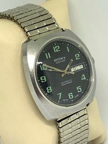 Vintage watch Military Baliwa automatic