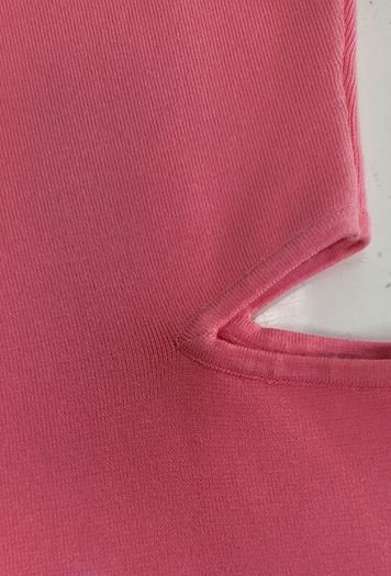 FOREVER NEW Barbie Pink Cut-out One Shoulder knit Sz 10UK - Bnwot Rrp 159 (New)