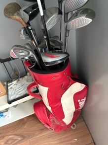 golf club with bag