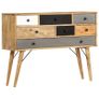 Sideboard 110x30x82 cm Solid Mango Wood Image 3