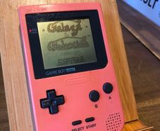 Retro Heaven - Lovely Condition Original PINK Nintendo Gameboy Pocket - optional flash cart #394
