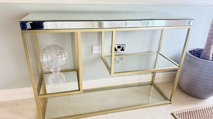 Hall table and mirror