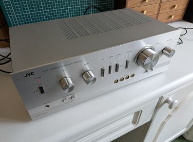 JVC AS-5 Vintage Amplifier Silver