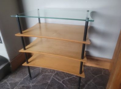 Quadraspire Q4 HiFi Rack 4 Tier with Glass Top