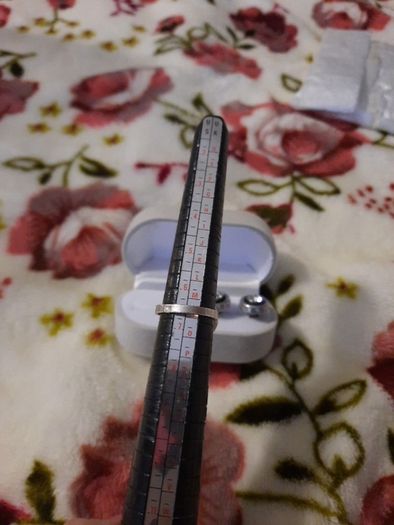 sterling silver matching ring and earrings
