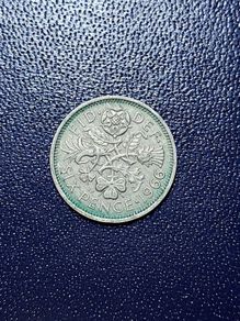 United Kingdom Six pence coin