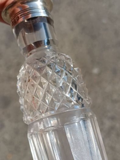 George IV Sterling Silver Cut Glass Cruet Set(1821)