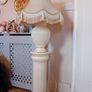 Vintage large lamp with pedestal Image 3