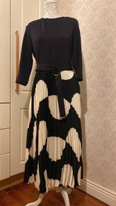 Dress  black and cream . Classic