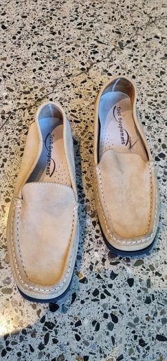 suede loafers