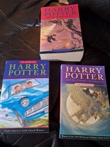 Harry Potter Books x3 J.K. Rowling Good Condition