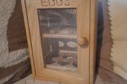 Wooden egg house