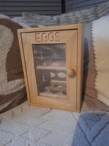 Wooden egg house