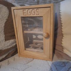 Wooden egg house