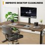 Monitor Arm Mount Stand Fit for 13 inch to 34 inch wiyh Height Adjustable Image 5