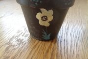 Hand Painted Terracotta Flower Pot for Sale