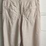 Zara Beige High-Waisted Wide Leg Chinos  Culottes  Size M Image 3