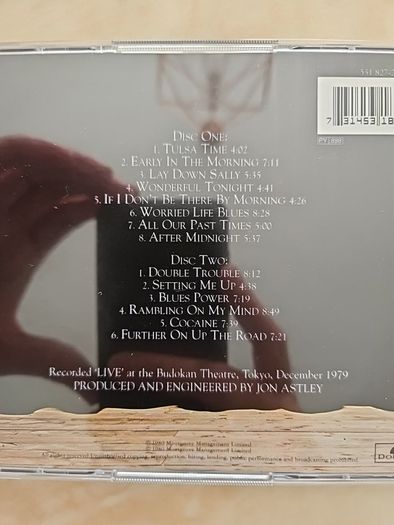 Eric Clapton 2CD  - Just One Night