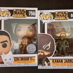 Star Wars Funko Pop Ezra Bridger & Kanan Jarrus ( Caleb Dume)