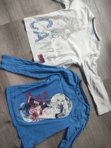 4/6 years old tops 2 e each or 3 for both