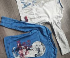 4/6 years old tops 2 e each or 3 for both