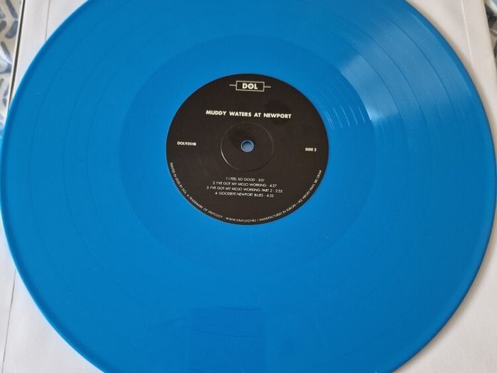 Muddy Waters - At Newport 1960, Vinyl, LP, Blue coloured vinyl, RE