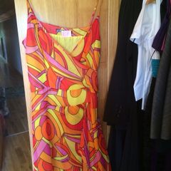 Multi coloured dress size 12-14