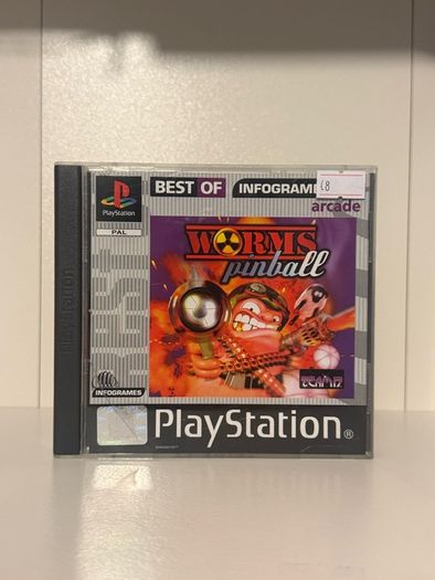 Worms Pinball Ps1