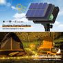 2 Pack Solar String Lights Outdoor Garden Waterproof, 15M/50FT 150 LED Solar Powered Fairy Lights, 8 Modes Copper Wire Lights for Patio Yard Party Christmas Decorations, Warm White Image 2