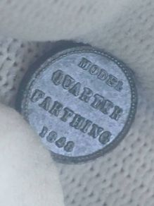 1848 quarter farthing