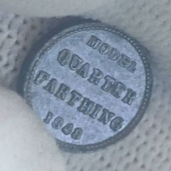1848 quarter farthing