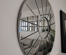 large heavy mirror