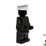 LEGO Minifigure Gray Prototype Hat Unreleased Colour Very Rare And Hard To Find Image 5