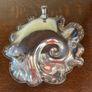 Vintage Decorative Footed Bowl Image 3