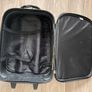Black Softshell Cabin Suitcase / Travel Bag Image 3
