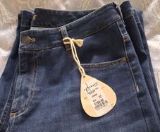 Gardeur Wide Leg Jeans - UK 12 FR 40 - Dark Wash - BNWT RRP 160