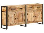 Sideboard 172x35x80 cm Solid Mango Wood