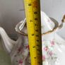 Teapot Paragon Victoriana Rose Large Teapot Fine Bone China Made in England. pluse resting dish rose patrone Image 4