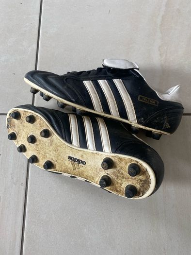 Vintage Adidas Telstar Mens Leather Football Shoes 11UK