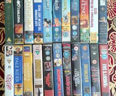 Assortment of VHS movies 22 in total