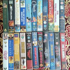 Assortment of VHS movies 22 in total