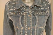 Estee Brown studded denim jacket size S Postage included